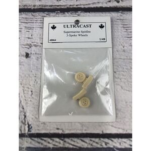 Ultracast #48064  1/48 -‎ Supermarine Spitfire 3-Spoke Wheels NEW SEALED